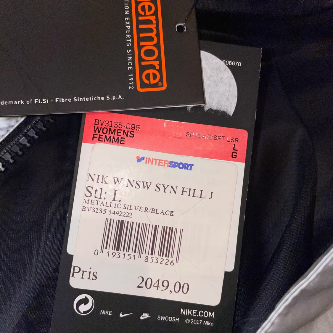 NIKE JACKA SILVER - 91