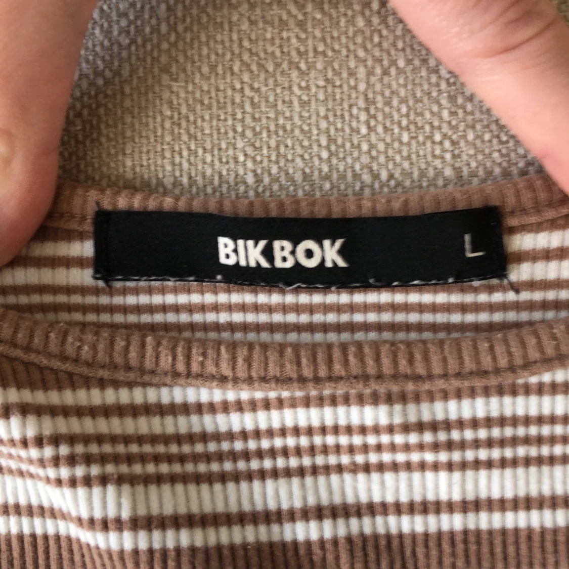 Randigt linne från Bik Bok - 90