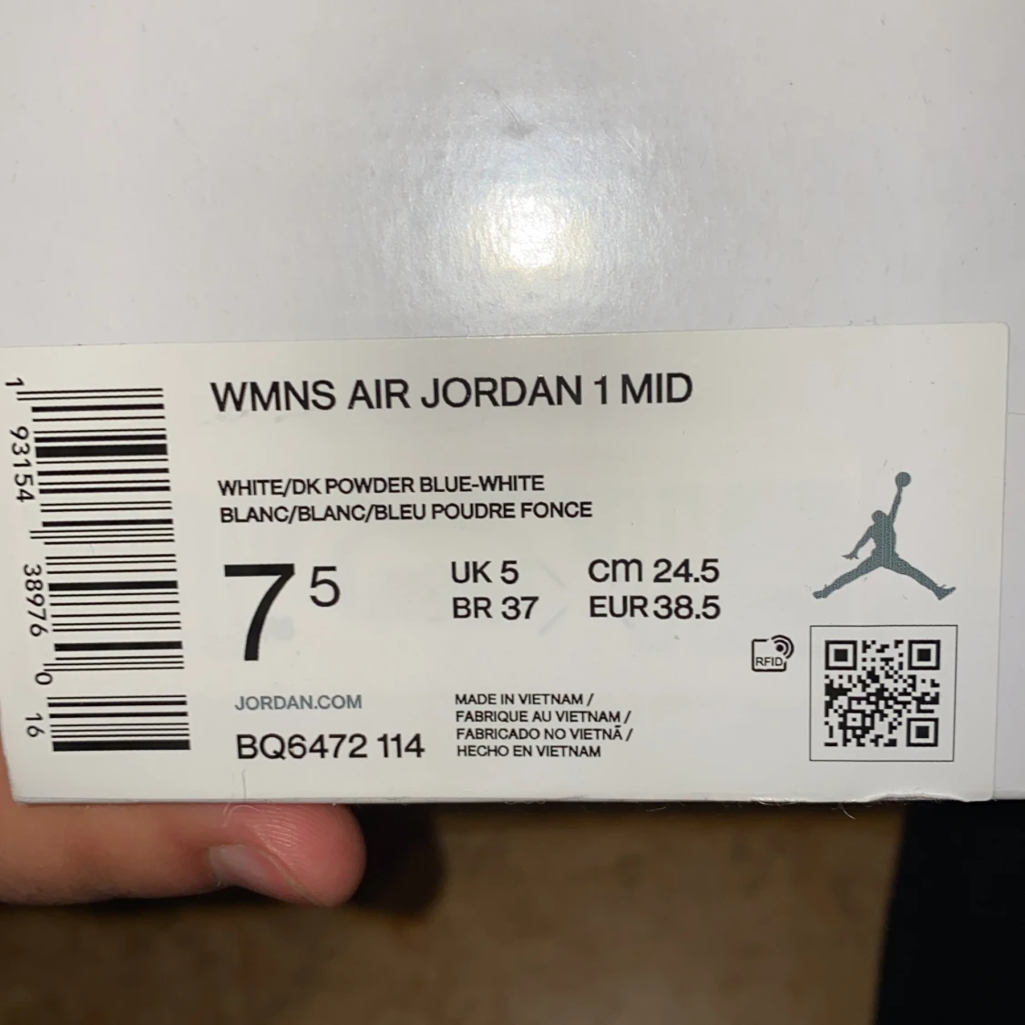 WMNS AIR JORDAN 1 MID  - 91