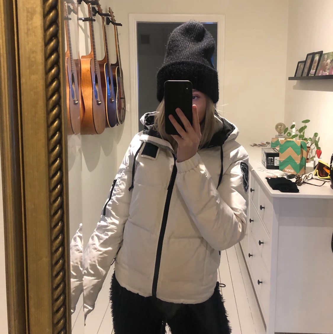 D Brand jacka vit - 90