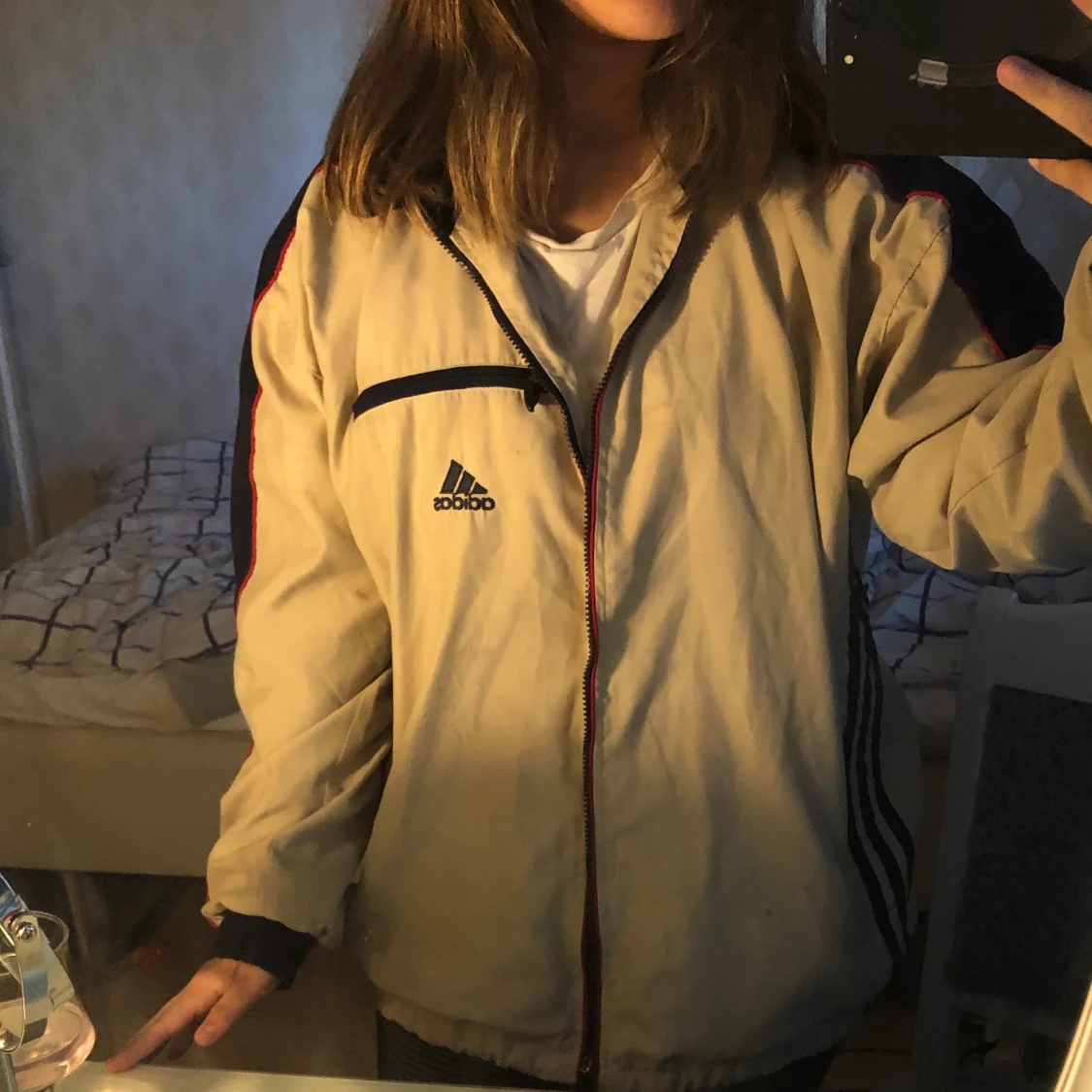 vintage adidas jacka - 90