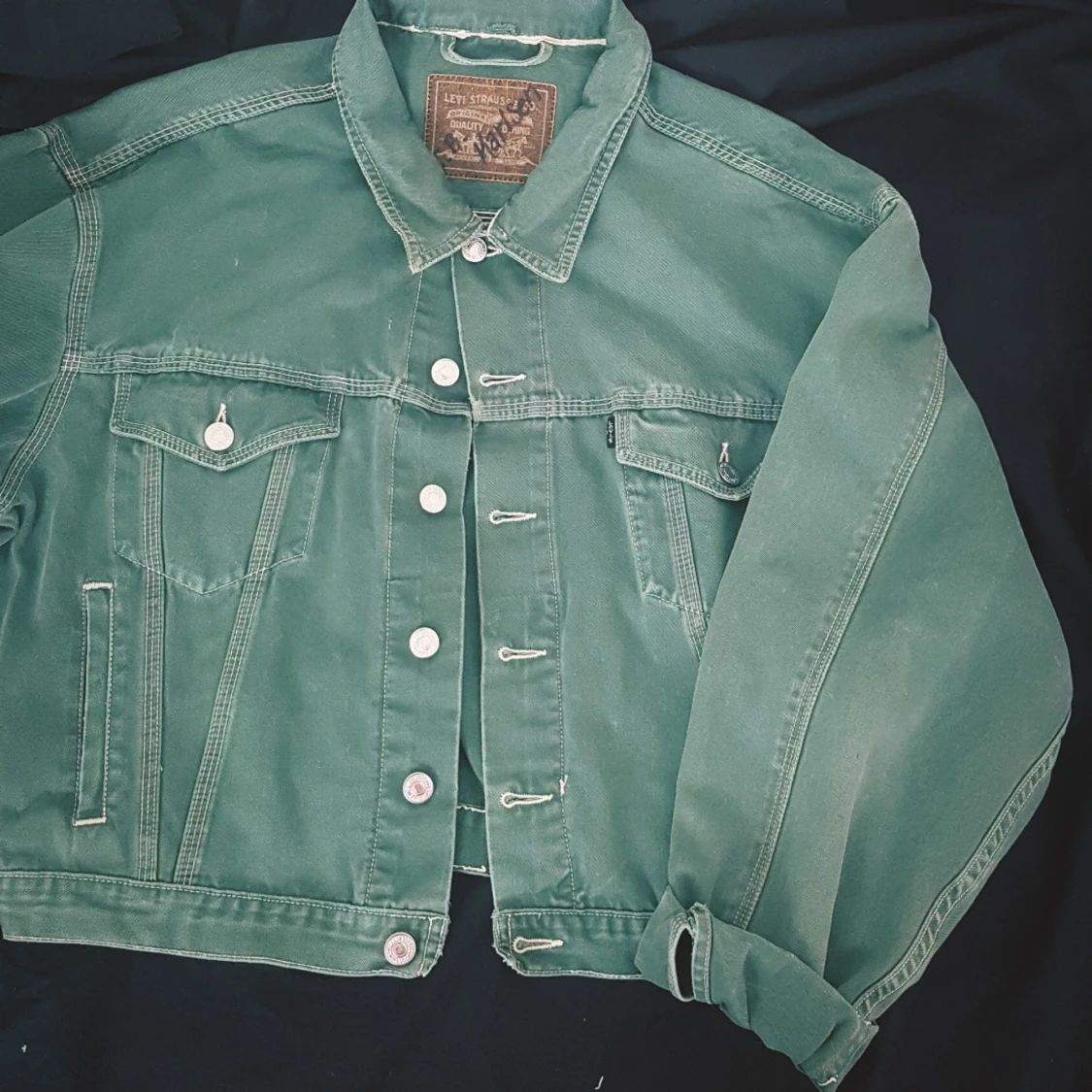 Vintage Levis jeansjacka - 90