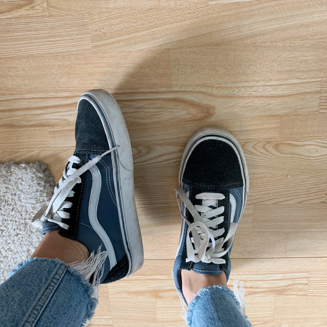 VANS old school i blå färg