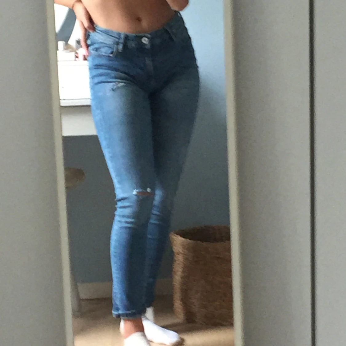 Lågmidjade jeans - 90