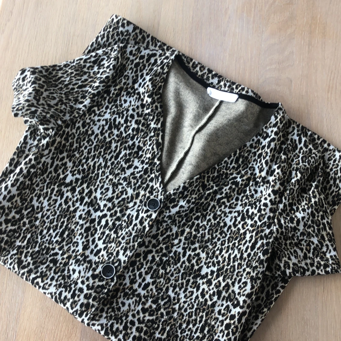 Leopardmönstrad klänning från Zara stl S - 90