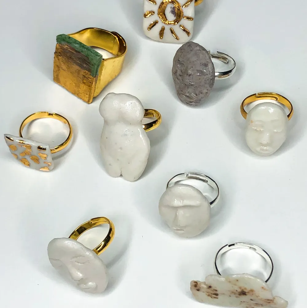 Handmade rings by SALMA. @salmadetails on instagram www.salmadetails.se. Accessoarer.