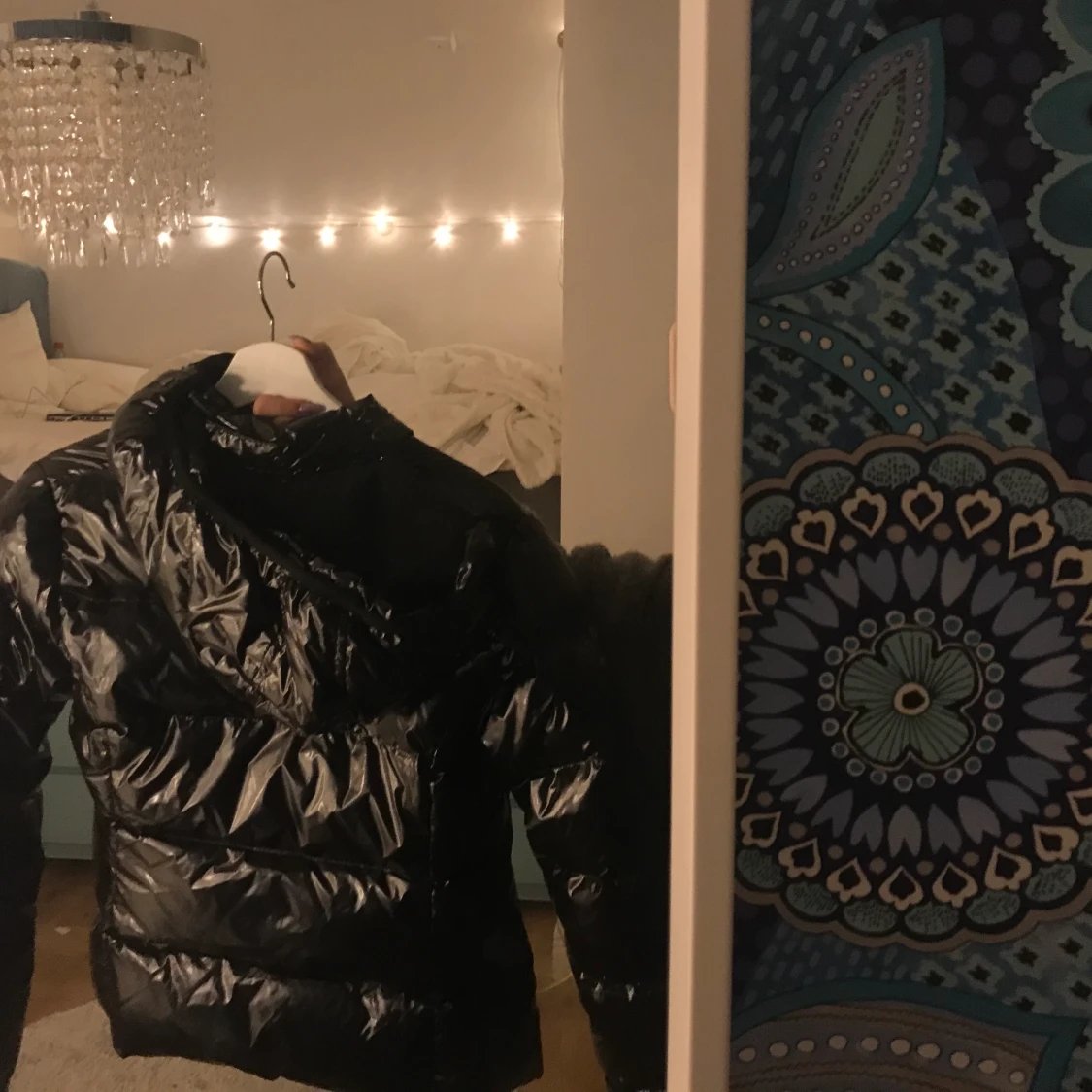 Svart Dunjacka  - 90