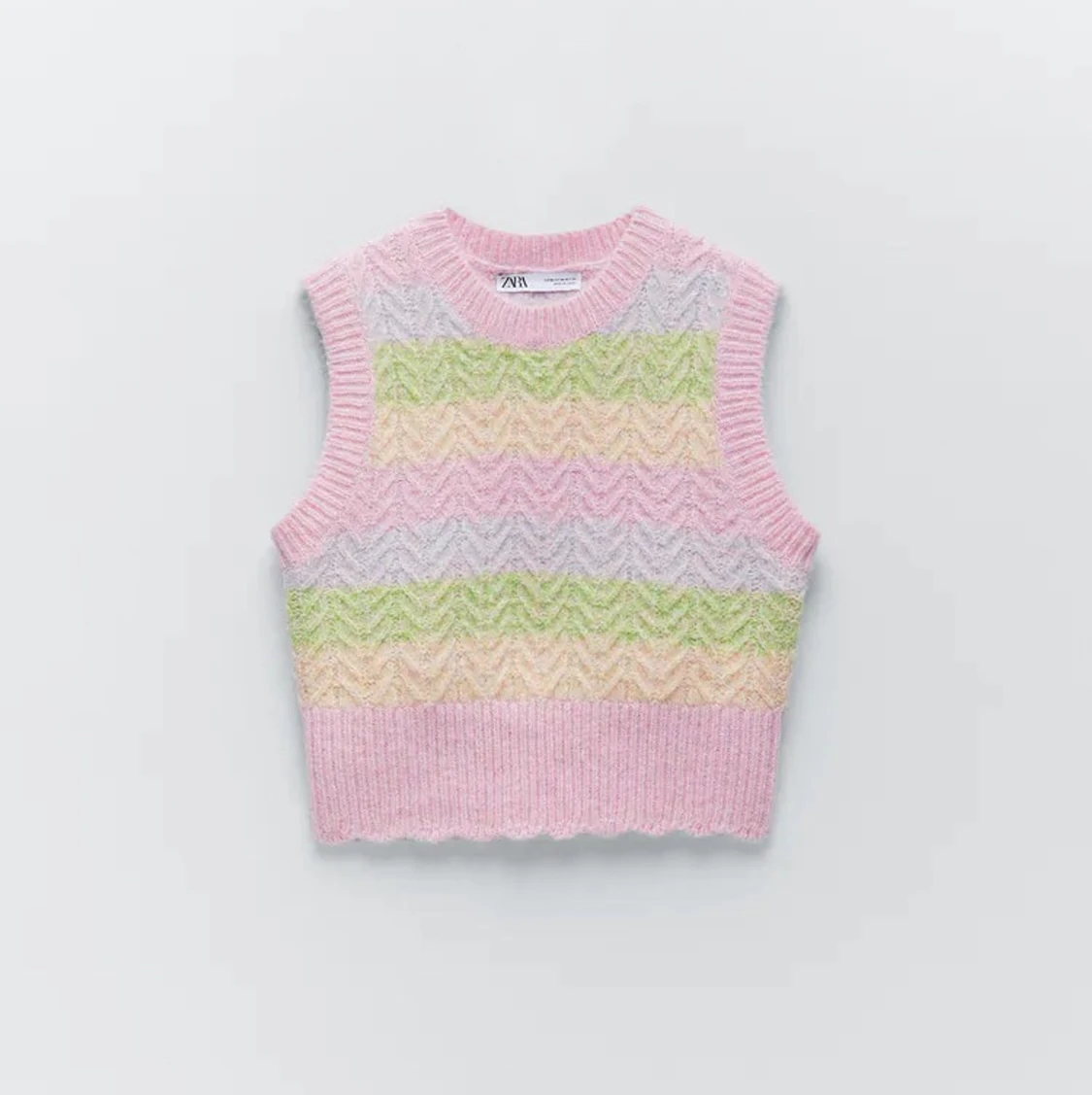 Zara regnbågsfärgad väst - 90