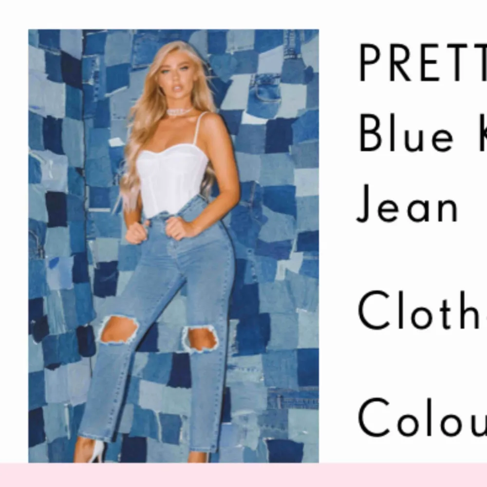 Helt oanvända jeans från PLT! Säljer pga fel storlek! (Bra material och stämmer med bilden) frakten ingår i priset!. Jeans & Byxor.