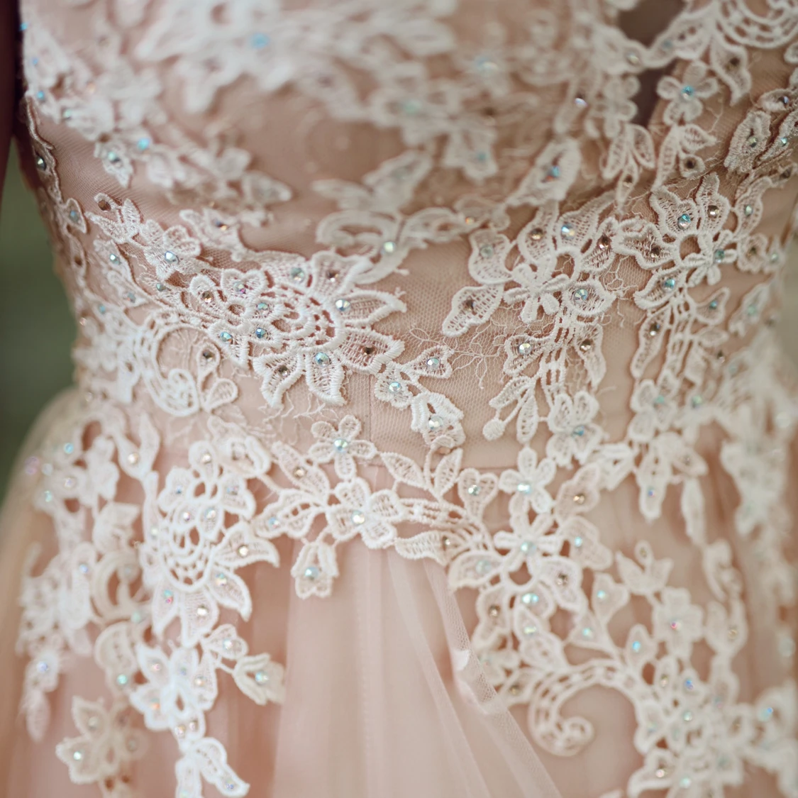 Ljusrosa balklänning - 91