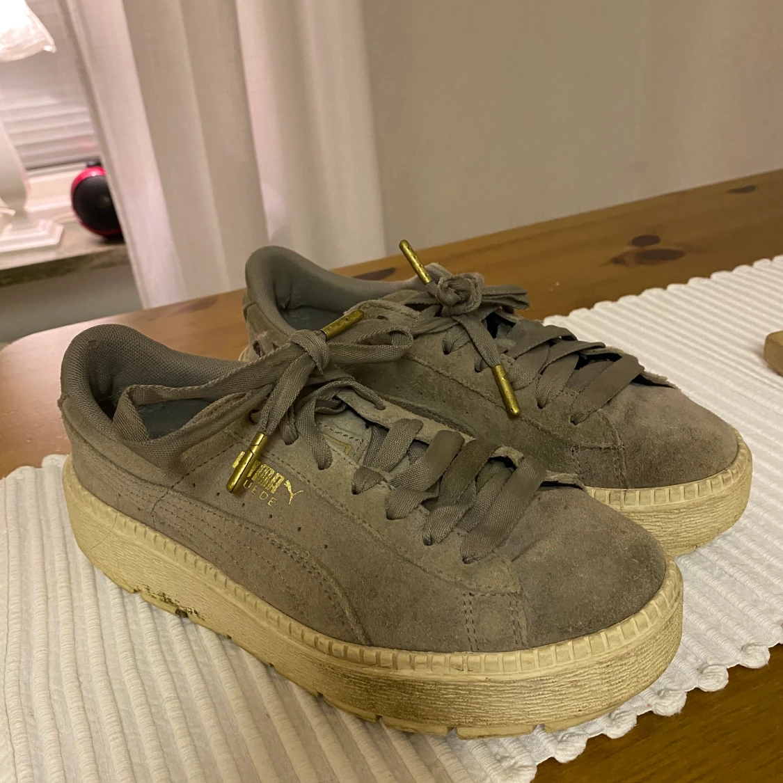 Puma suede, storlek 37