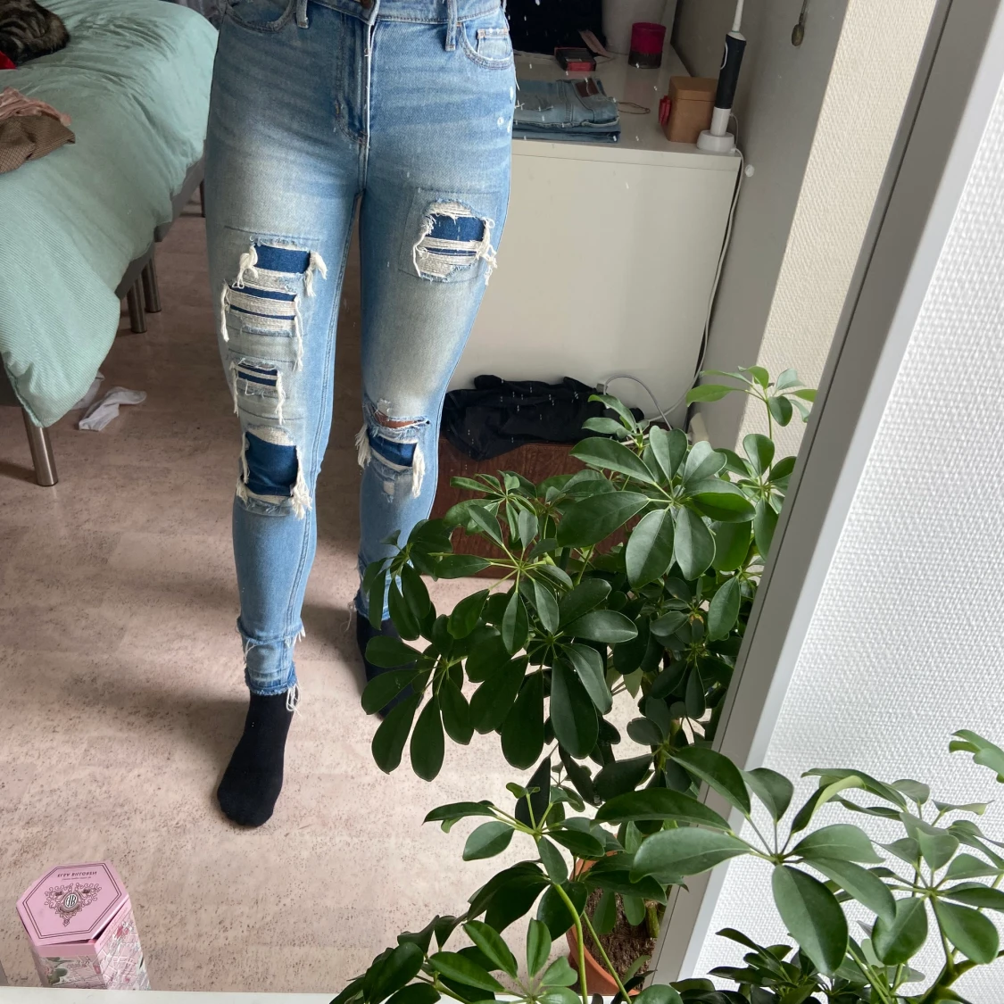 Holister Vintage strech, high waist, superskinny 