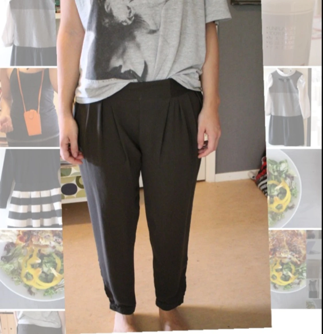 helt oanvända zarabyxor. Medium. För små för mig.  - 1401717471