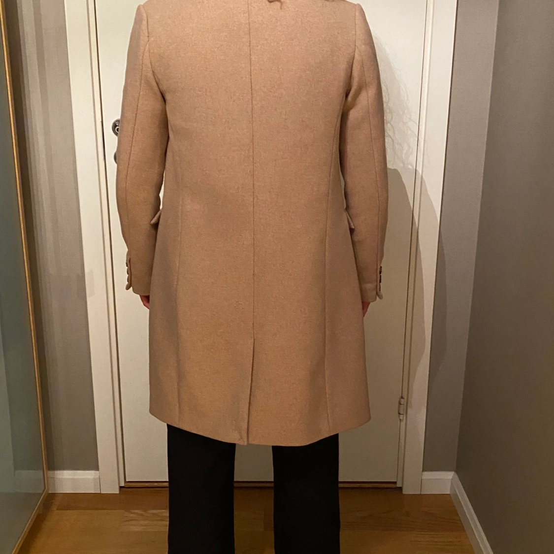 Beige höst/vår kappa - 91