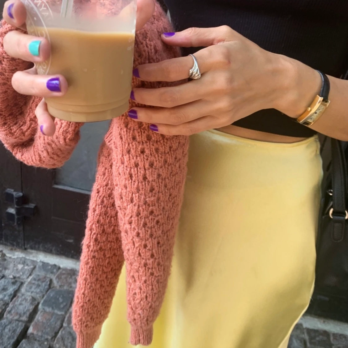 💛Gul lång kjol från Zara💛