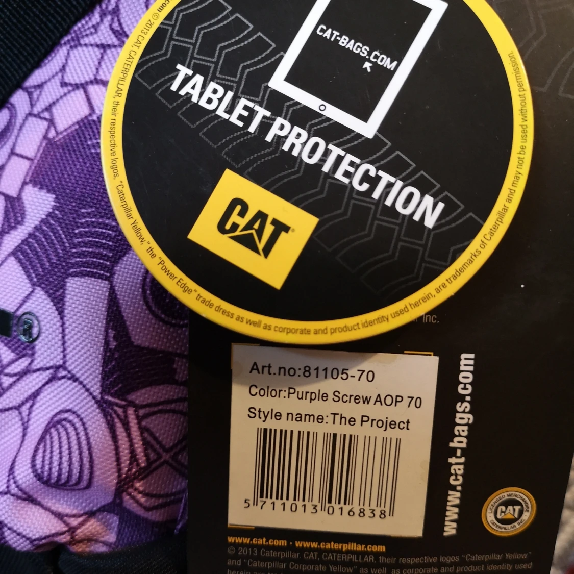 Helt ny CAT Caterpillar väska  - 91