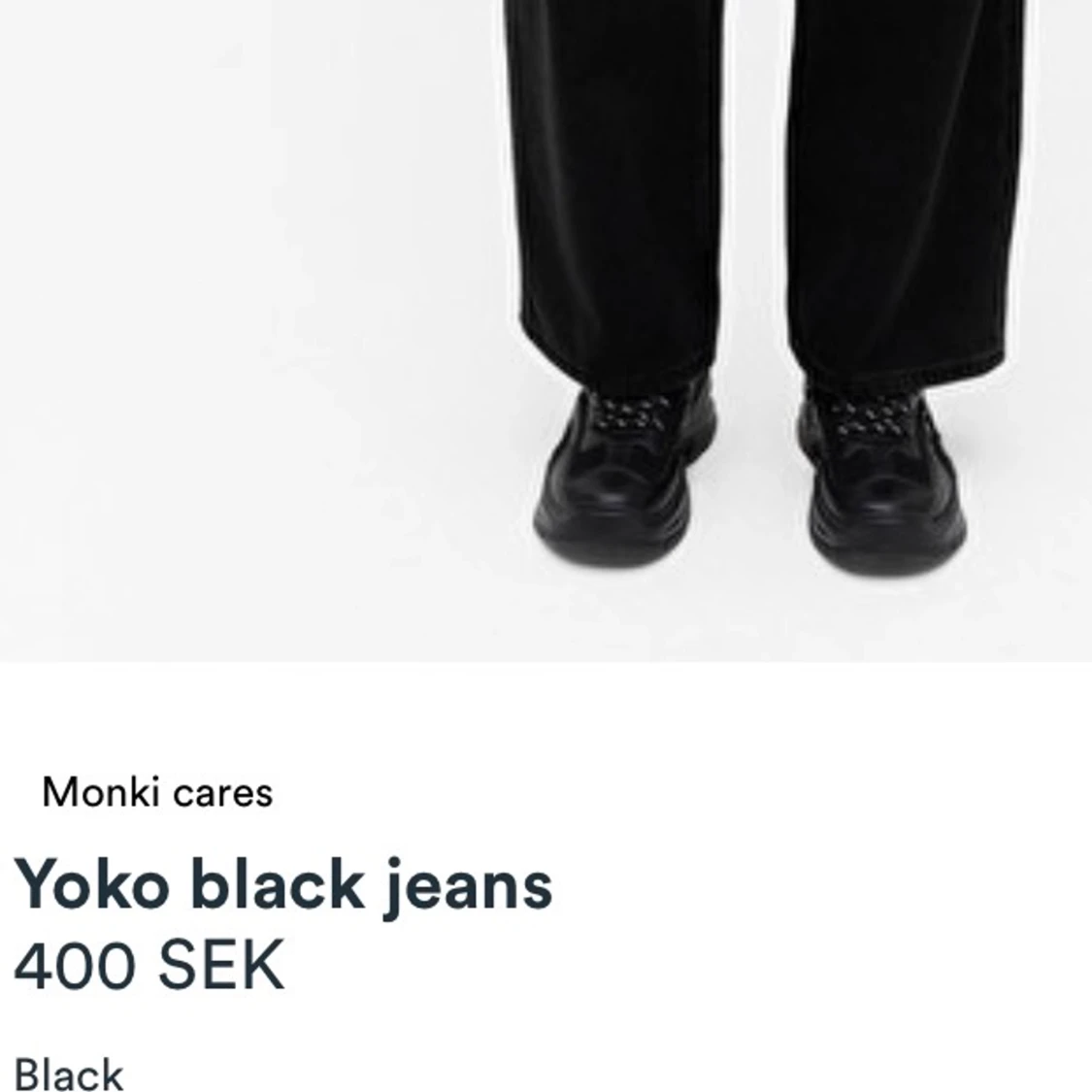 Svarta yoko jeans 26 - 91