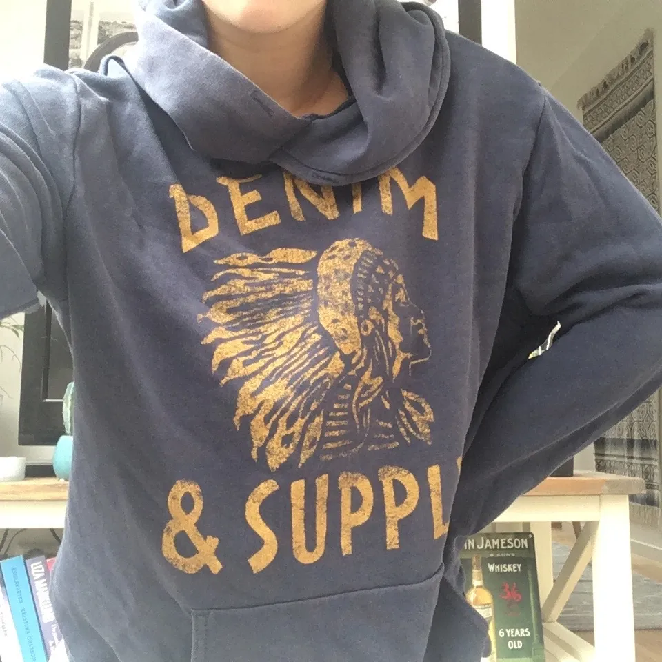 Så mysig och skön hoodie. Denim & supply Ralph Lauren. Storlek L. Tröjor & Koftor.