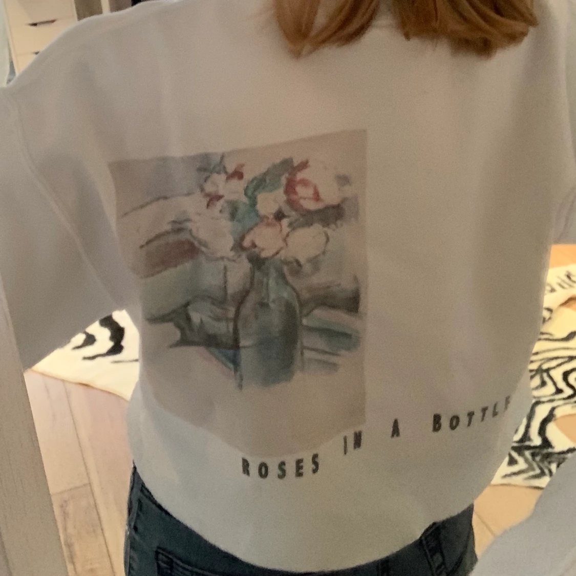 Cropped sweater från Reclaimed Vintage - 90