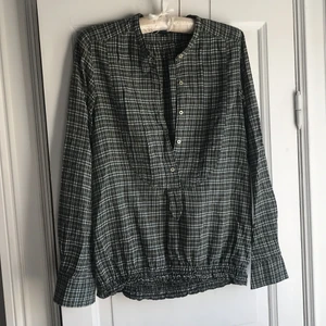 Isabel Marant skjorta/blus - Cool rutig skjorta/blus från Isabel Marant, storlek 0 (passar XS/S), jättefint skick