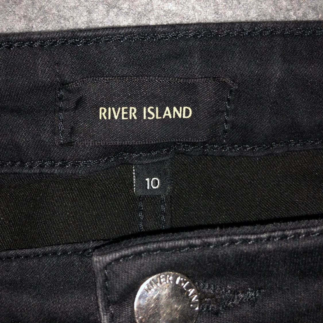 Svarta jeans strl XS - 91