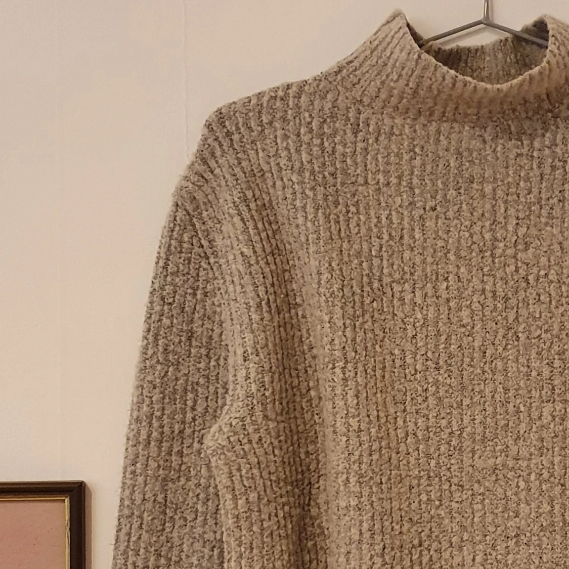 Mysigt stickadtröja - 91