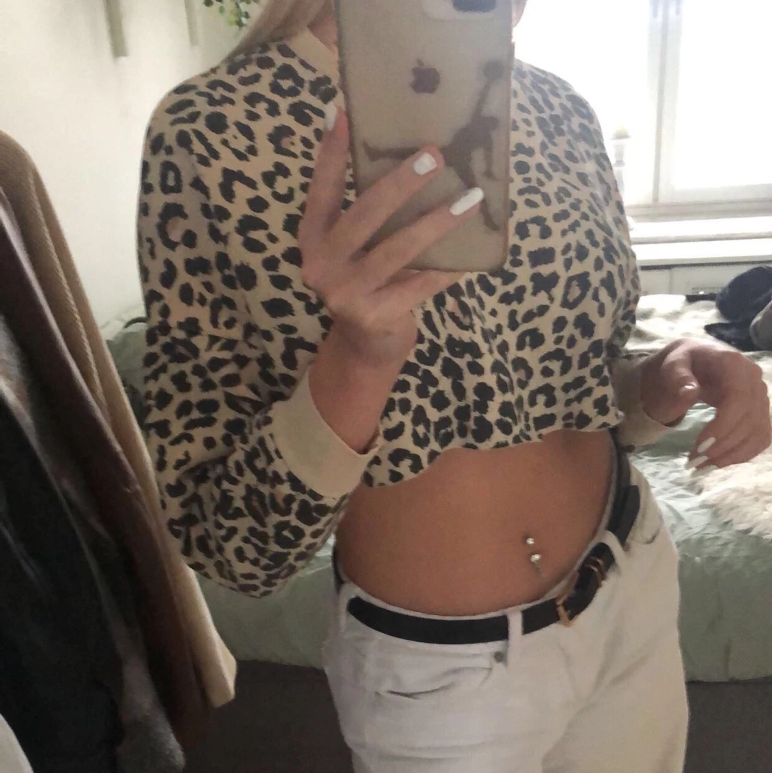 Croppad pull&bear tröja - 91