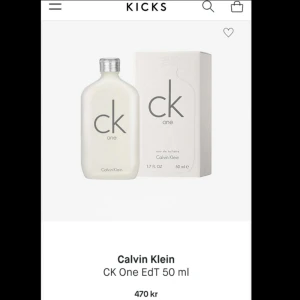  - Calvin klein One parfym. Nypris 470 säljs för 130. Knappt använd så mycket kvar. Kan vara nån liten repa på då det är svårt att undvika på glas men annars mycket bra skick. Frakt kostar 20 kr💞