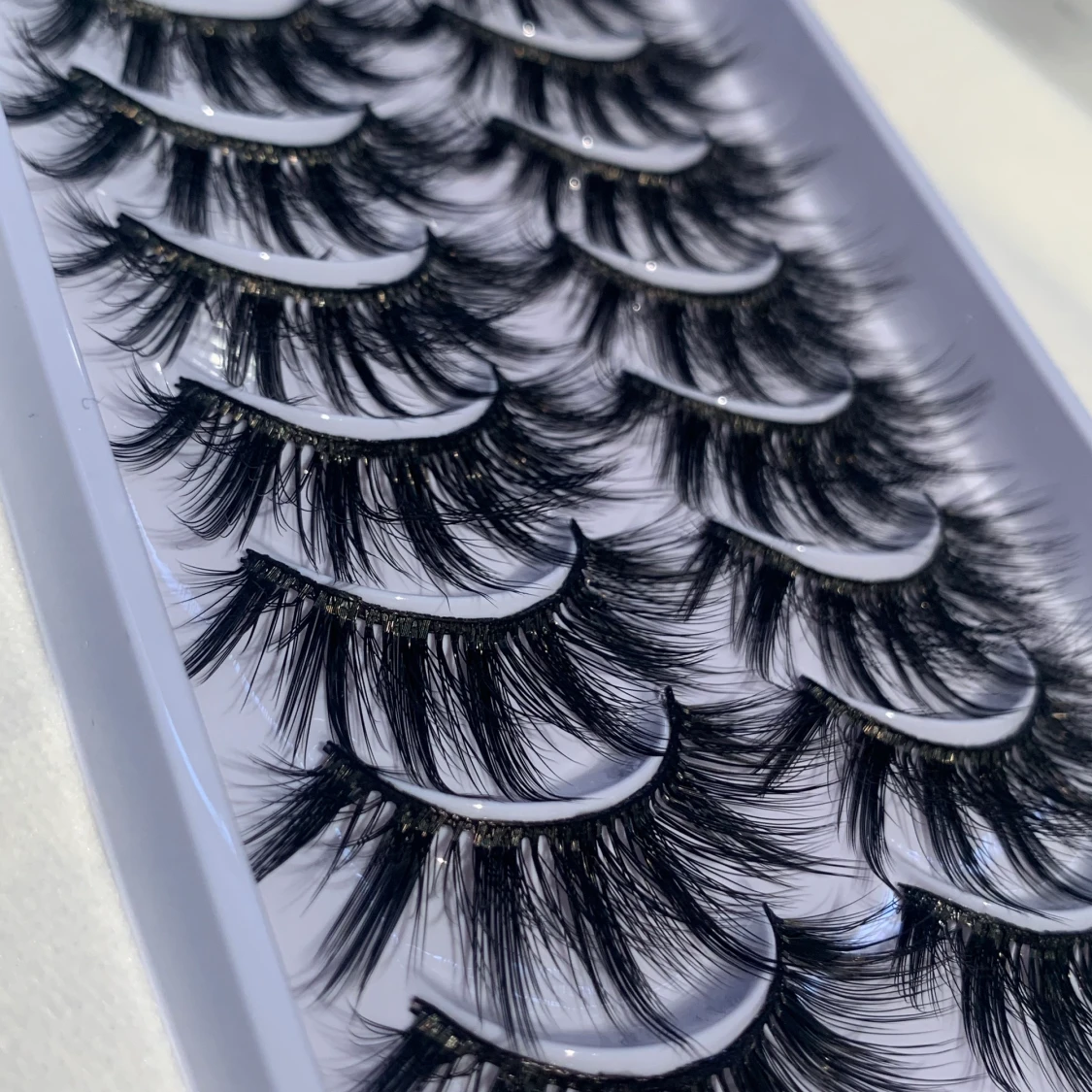 10 par ögonfransar🤍✨