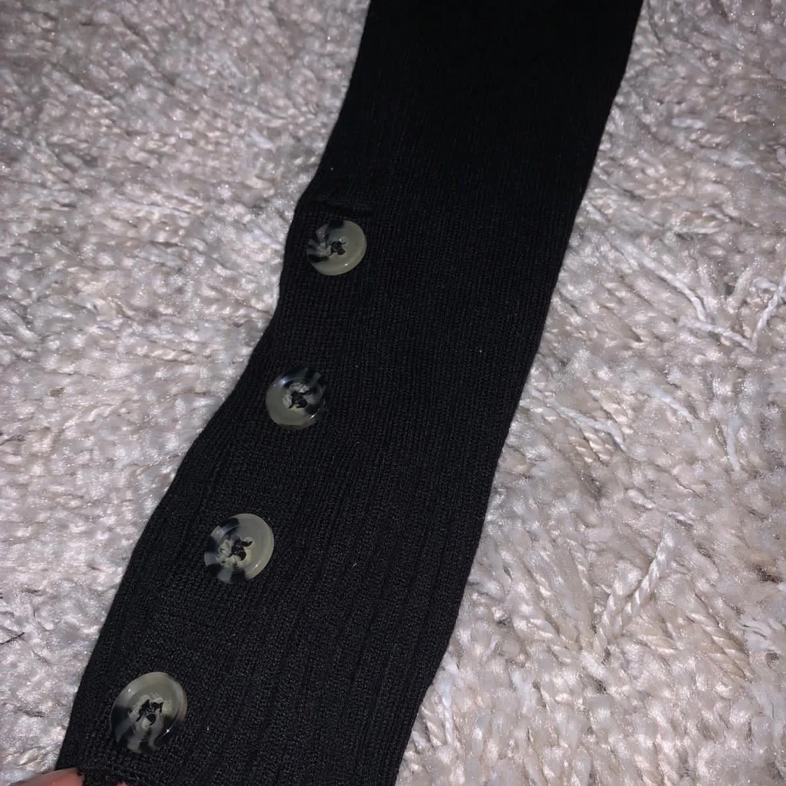 Långärmad crop top - 91