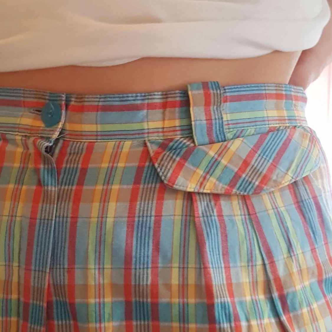 Rutiga vintage byxor🥭 - 91