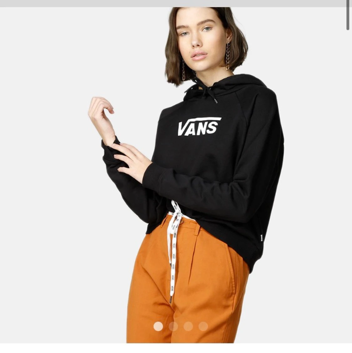 Svart VANS hoddie 