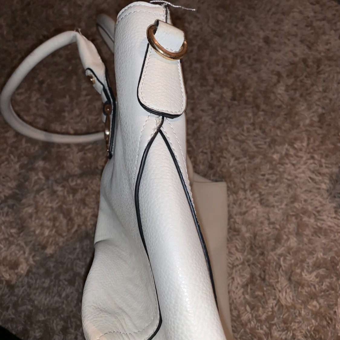 Beige handväska - 90