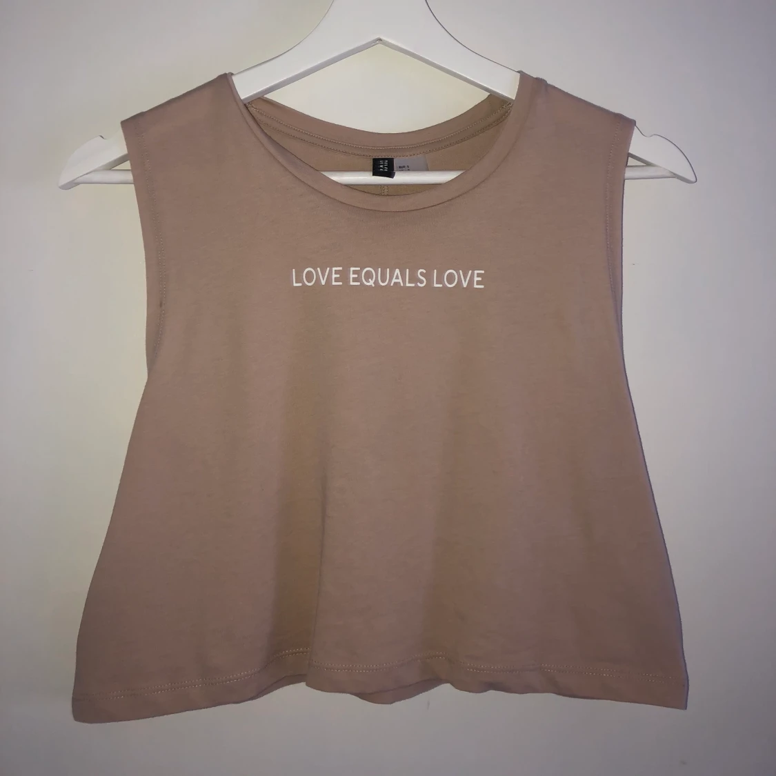 Kort linne med text - 90