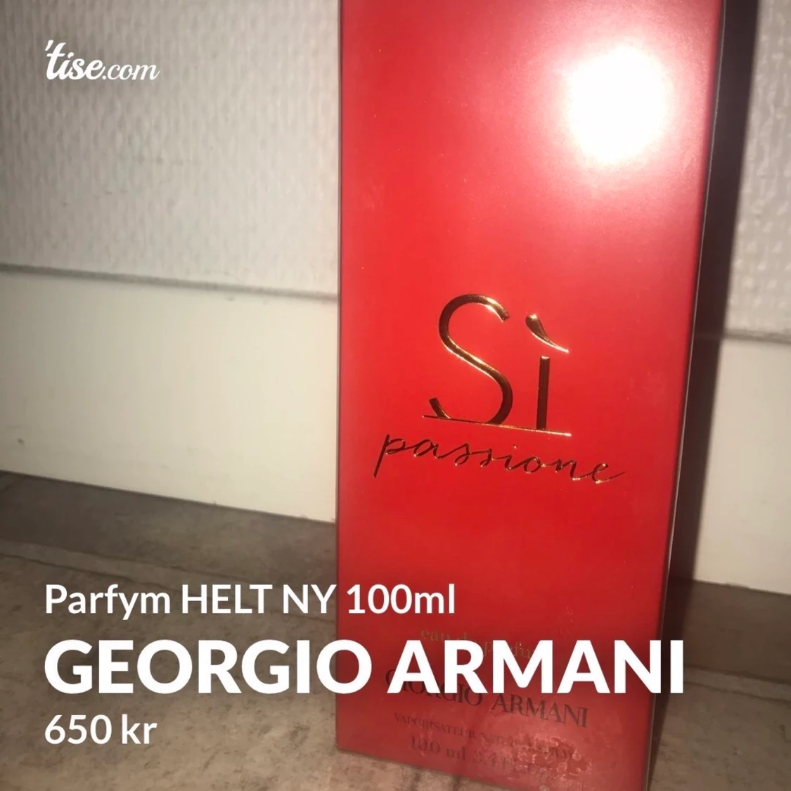 Georgio Armani Parfym 100 ml