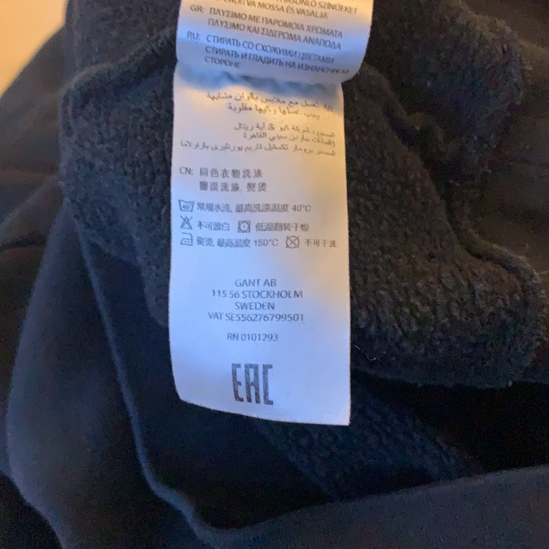 Gant hoodie ganska ny Storlek medium - 91