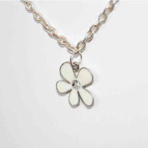  - Fint halsband med en blomma 🌸 OBS! Vi kan ej garantera vilket material smycket är gjort i. Frakt ingår inte i priset. Om du vill köpa till en papperslåda vi har tillverkat själva tillkommer en extra kostnad på 15kr ✨