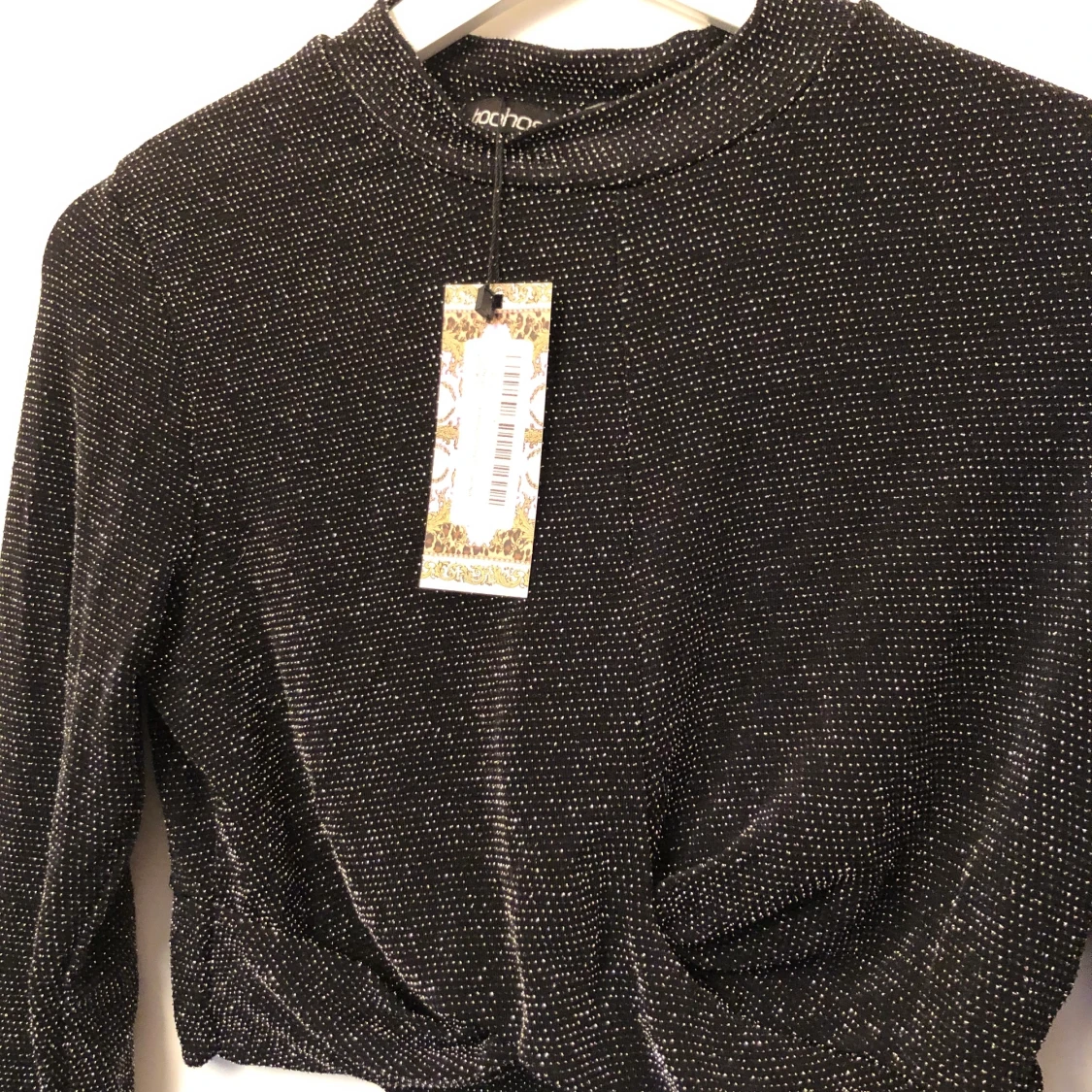 Glittrig cropptopp - 91