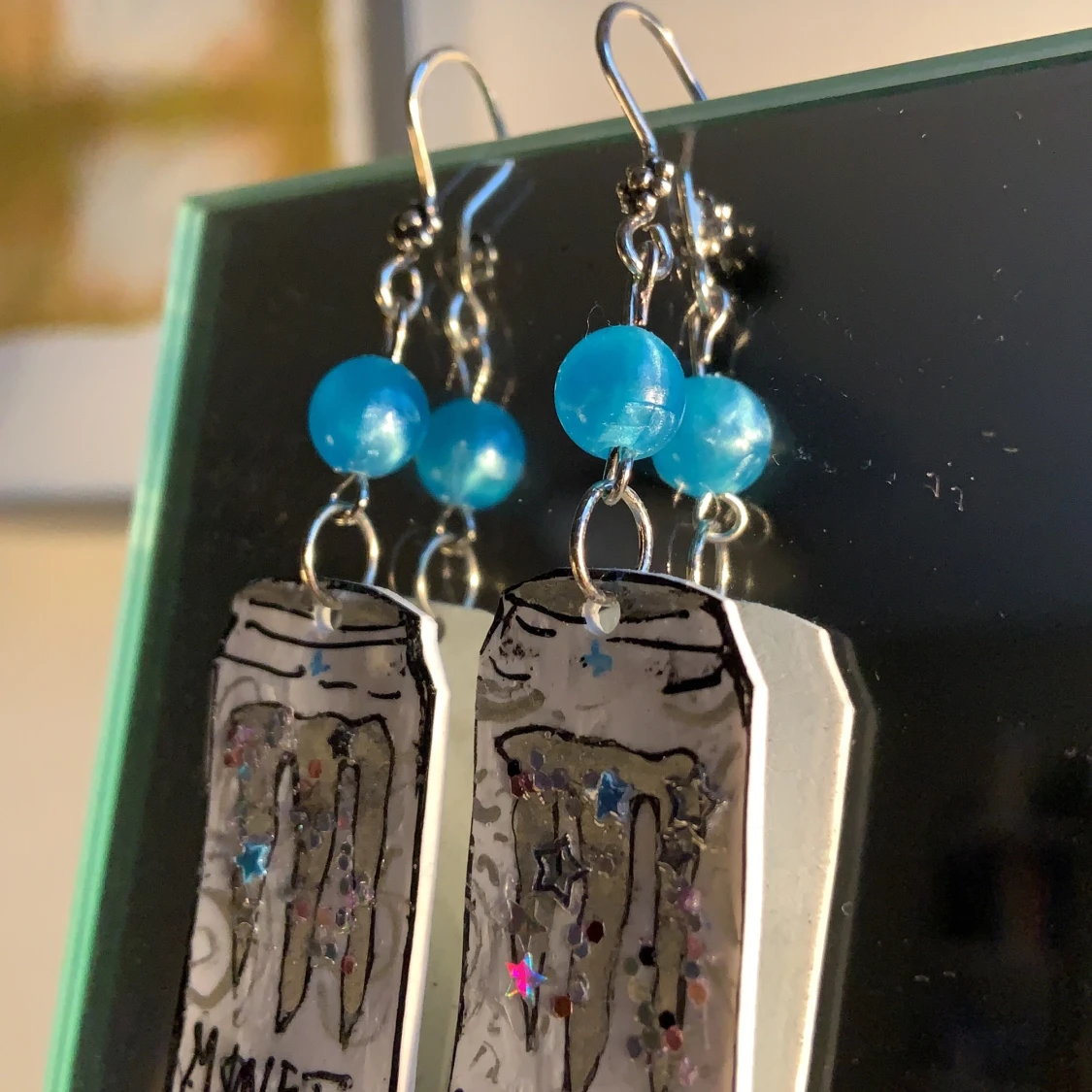 monster-örhängen - 90