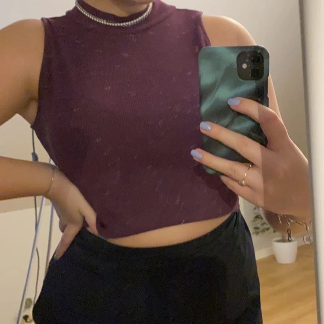 Halvpolo topp stl L - 90