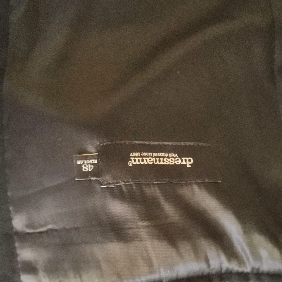 Dressmann Kavaj Svart 48 RF - 91