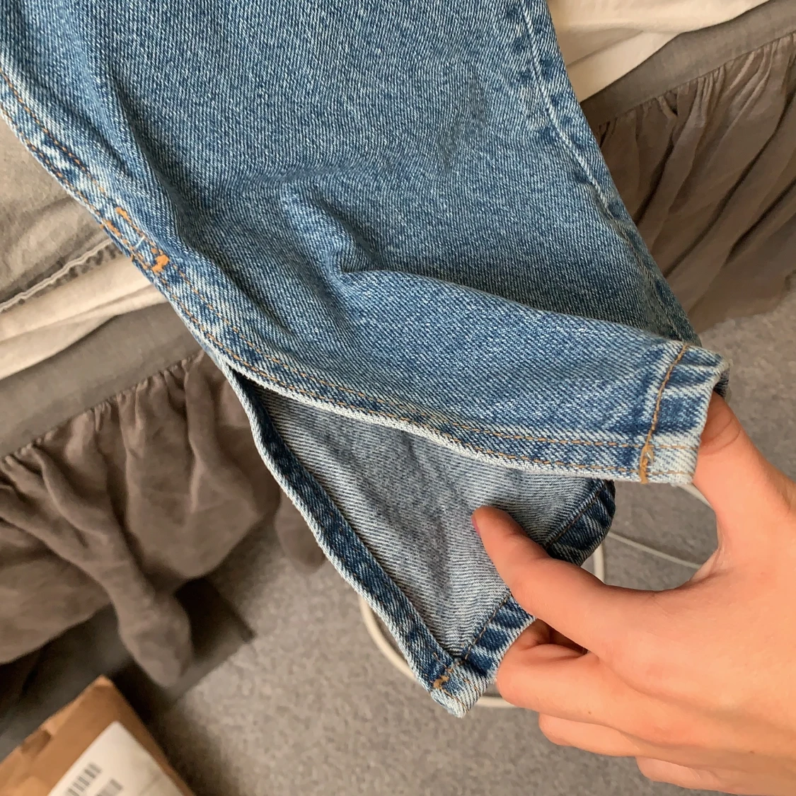 Jeans med slits  - 90