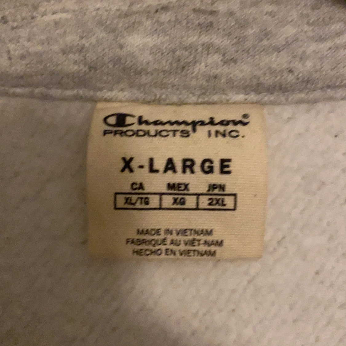 Champion sweatshirt grå XL - 90