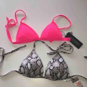  - Helt oanvända bikiniöverdelar med prislapp kvar. Säljer pga kommer inte till användning.