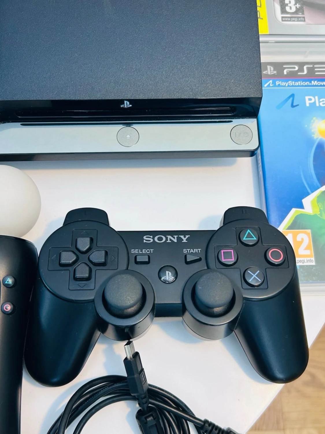 PlayStation 3 Slim med tillbehör - 1