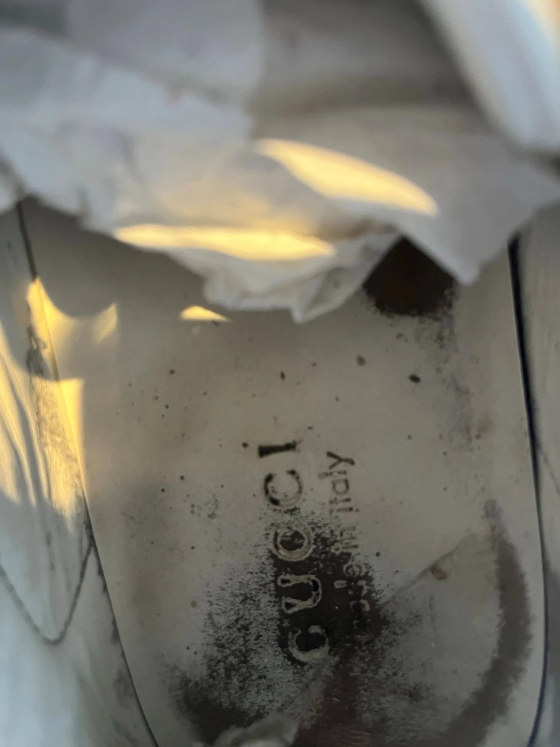  Äkta Vita sneakers med orm brodyr - 3