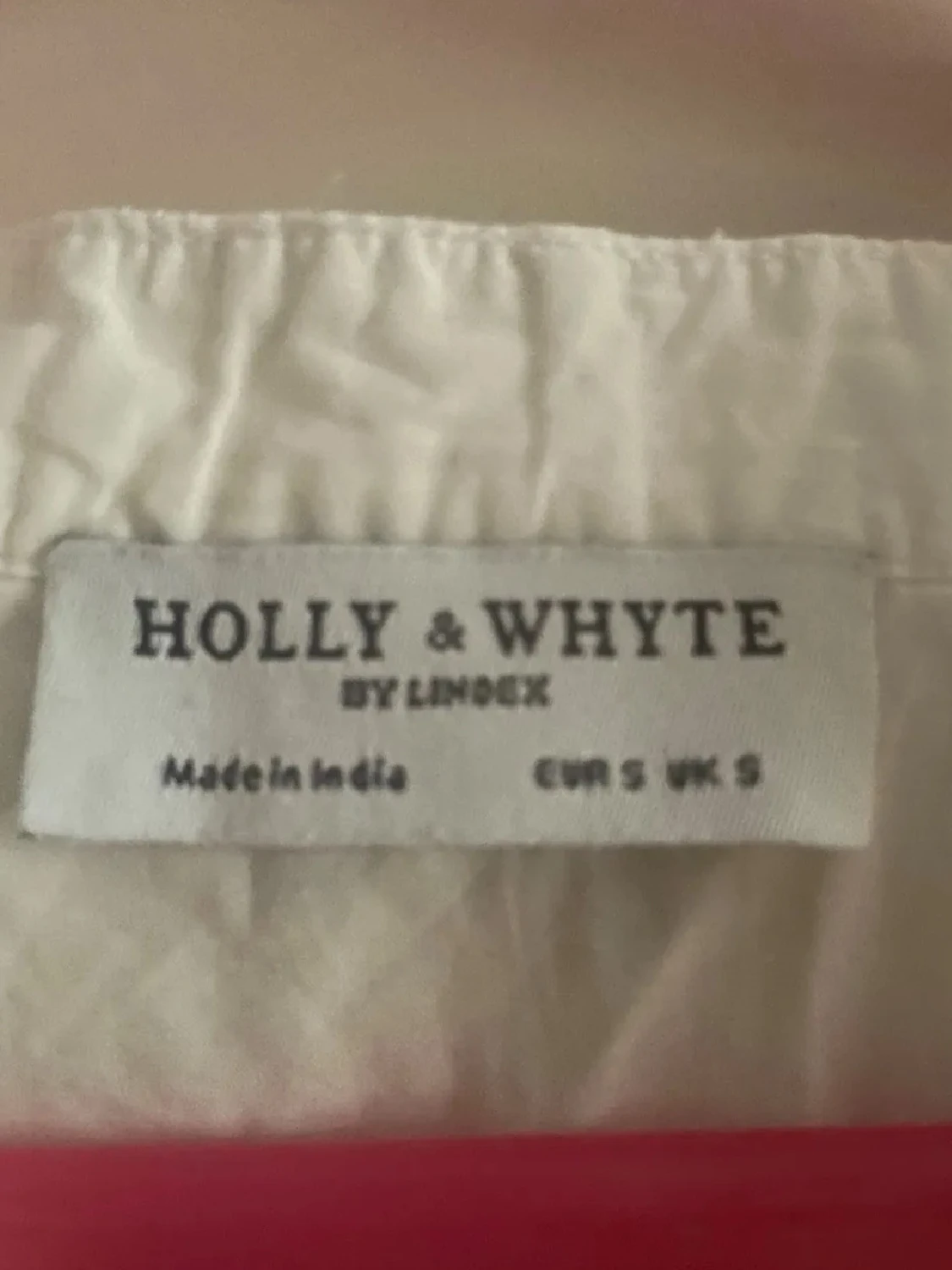 Vit blus med spets från Holly & Whyte - 1