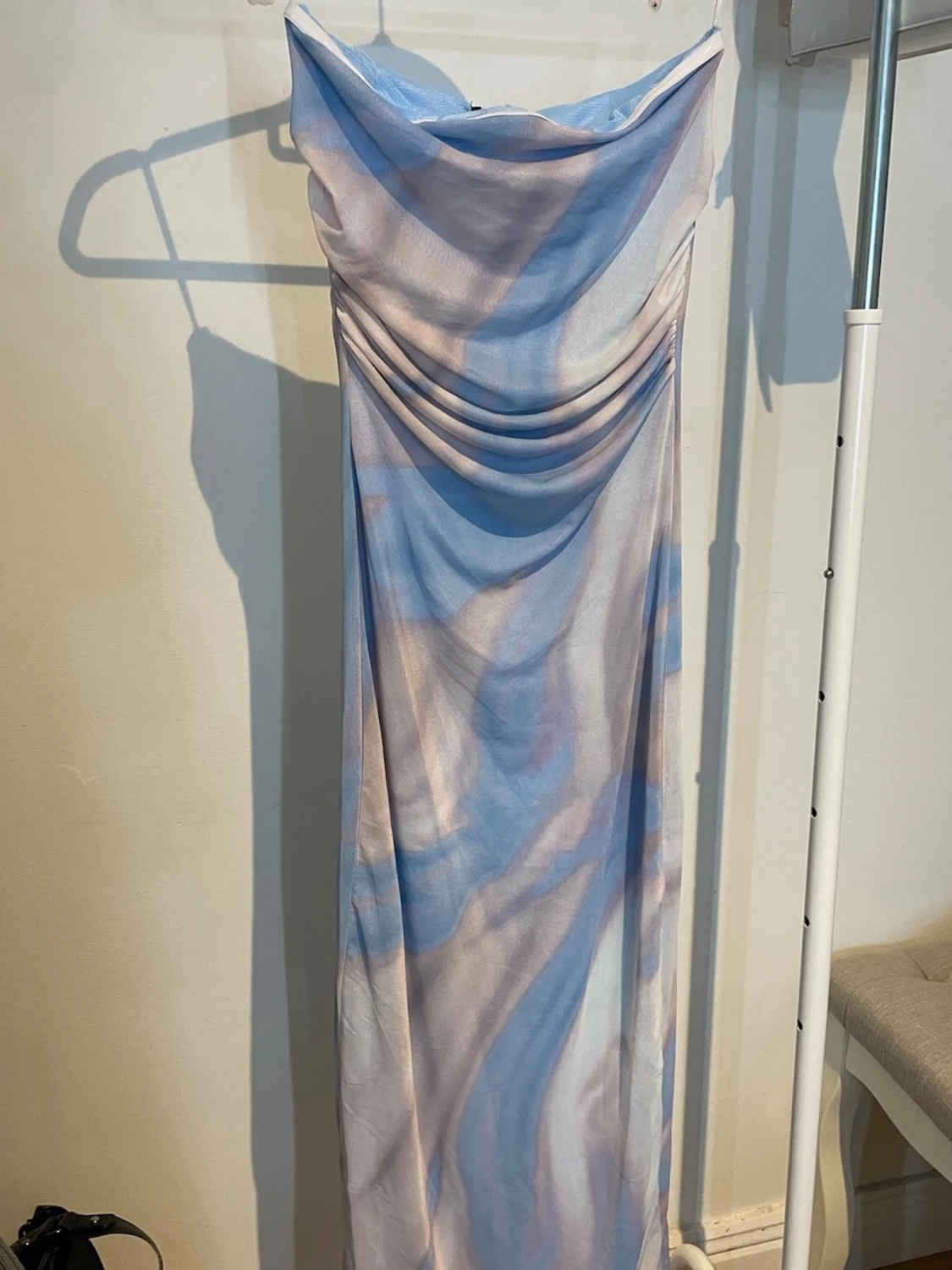 Strapless klänning