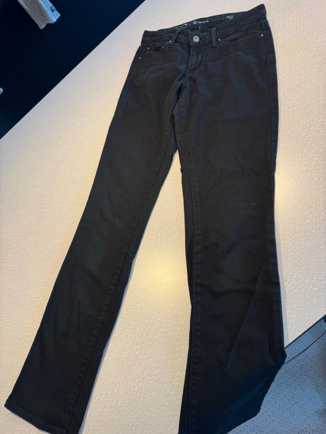 Svarta Levi’s bootcut jeans - 1
