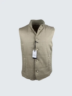 Gran Sasso Linen Vest - Skick: 10/10, ny med prislapp. | Ingår: Allt OG. | Nypris: +- 5000 SEK. | Storleken är 46.